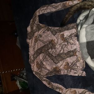 pink camo top